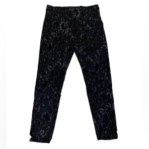 Tuff Athletics Black & Grey Snakeskin Print Leggings XL / TG